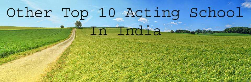 Top Acting School In India